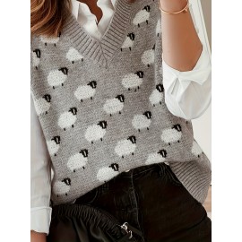 [Elegant Vest] Elegant Plus Size European and American Fashion | Oversized Spring/Summer Jacquard Sleeveless Vest