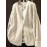 Plus Size, Women's Beige Sweater - Longline Sweater Coat with Button Front, Thick Cable Texture, Machine Washable Winter Sweater for Everyday & Formal Outfits - Elegant Sweater for Women, Sweater, Medium Elasticity Fabric
