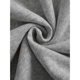 Branch Two Elegant Cockatiels Women's Casual Sweatshirt - Black Geometric Bird & Branch Design, 100% Polyester, Machine Washable, Regular Fit Round Neck for Autumn/Winter, Everyday Comfort, Natureinspired Design, Easy Care Clothing