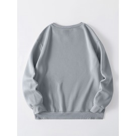 Women's Maine Lobster Graphic Print Long Sleeve Crew Neck Sweatshirt - Heather Gray Fall Winter Casual Pullover, Machine Washable Cozy Clothing