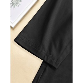 Women'S Casual V-Neck T-Shirt with 