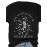 [Gothic T-Shirt] Lightweight Gothic-Inspired Skeleton & Bat Print T-Shirt | Casual Crew Neck, Short Sleeve, Spring & Summer, Casual Wear, Gothic Style